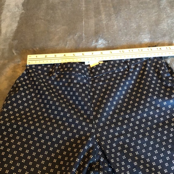 Womens size 8 H&M blue and white slacks - Picture 7 of 13